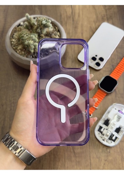 iPhone 16 Pro Max Magsafe Uyumlu Silikon Kılıf SOOCASE661