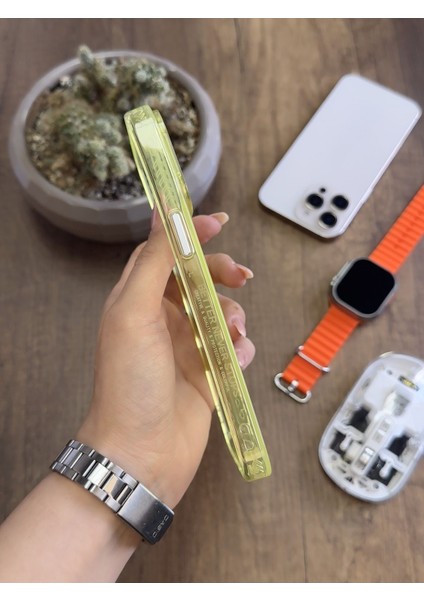 iPhone 15 Pro Max Magsafe Uyumlu Silikon Kılıf SOOCASE661