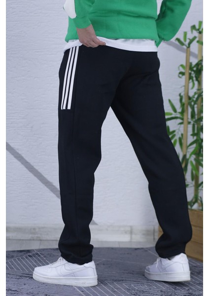 Kışlık 3 Iplik Içi Şardonlu Erkek Eşofman Altı Parçalı Düz Paça fırsatları