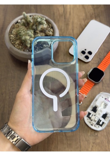 iPhone 16 Pro Max Magsafe Uyumlu Silikon Kılıf SOOCASE661