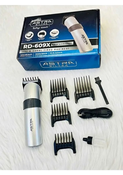 Astra Silver RD-609X Profesyonel Saç Sakal Tıraş Makinesi