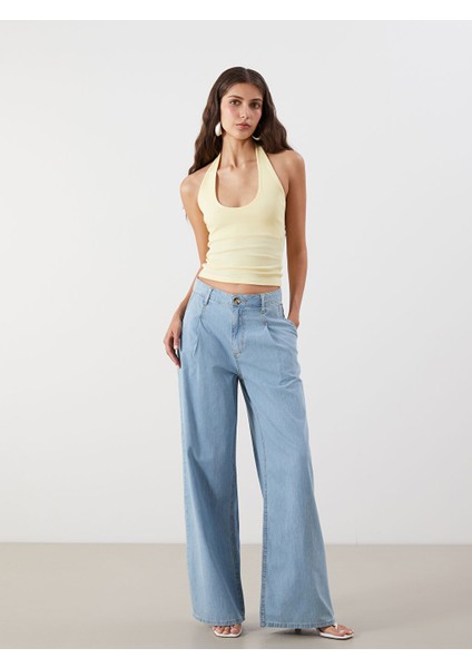 Yeni Sezon Wideleg Kadin Jean Pantolon - S5JF54Z8