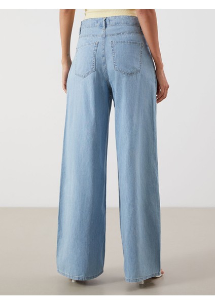 Yeni Sezon Wideleg Kadin Jean Pantolon - S5JF54Z8 fırsatları
