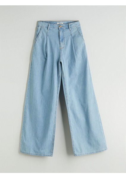 Yeni Sezon Wideleg Kadin Jean Pantolon - S5JF54Z8 indirimleri