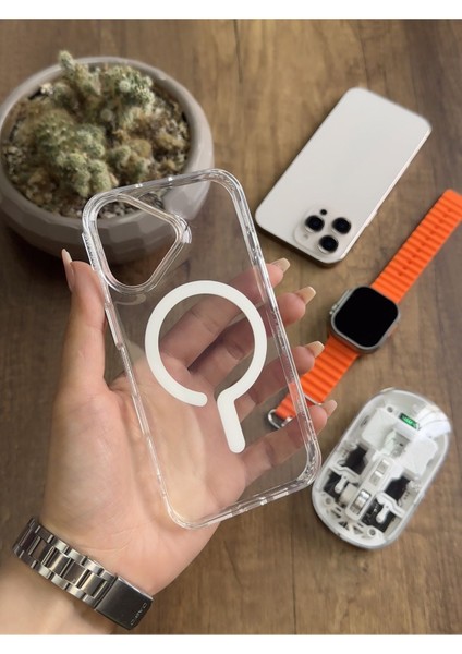 iPhone 16 Magsafe Uyumlu Silikon Kılıf SOOCASE661