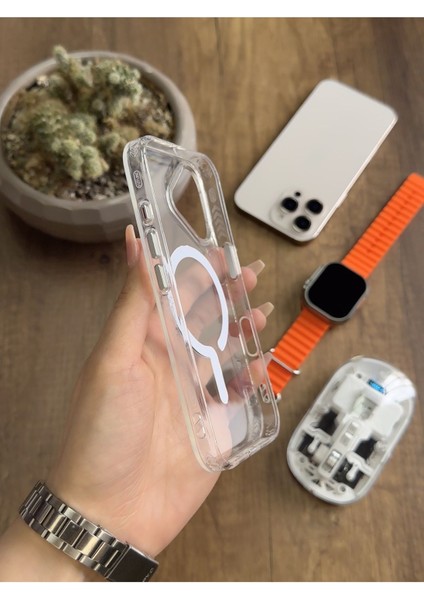 iPhone 16 Magsafe Uyumlu Silikon Kılıf SOOCASE661