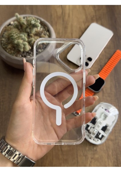 iPhone 16 Magsafe Uyumlu Silikon Kılıf SOOCASE661