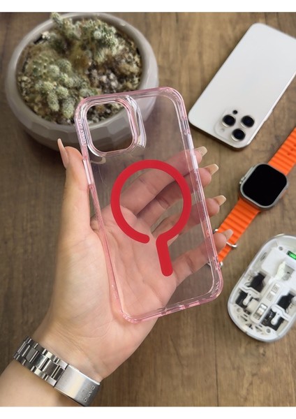 iPhone 12 Magsafe Uyumlu Silikon Kılıf SOOCASE661