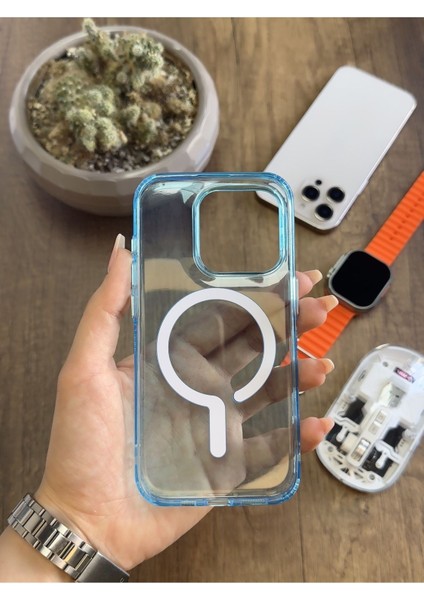 iPhone 15 Pro Magsafe Uyumlu Silikon Kılıf SOOCASE661