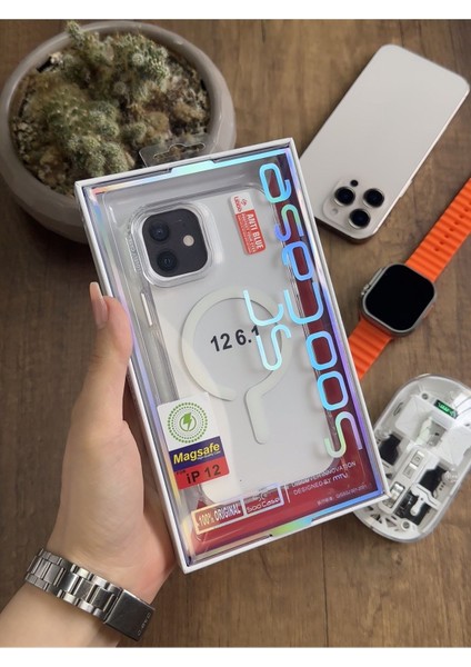 iPhone 12 Magsafe Uyumlu Silikon Kılıf SOOCASE661 indirimleri