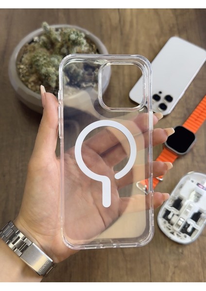 iPhone 16 Pro Max Magsafe Uyumlu Silikon Kılıf SOOCASE661