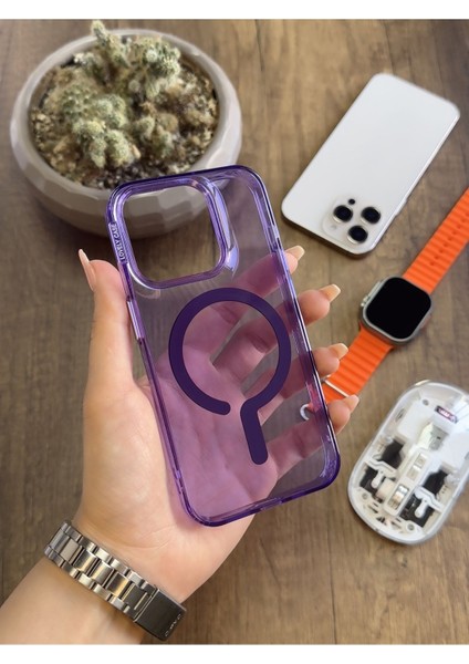 iPhone 15 Pro Magsafe Uyumlu Silikon Kılıf SOOCASE661