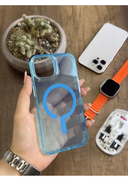 iPhone 12 Pro Magsafe Uyumlu Silikon Kılıf SOOCASE661