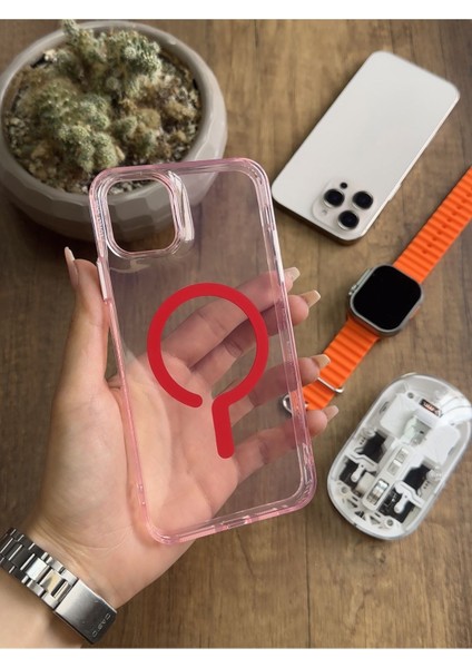 iPhone 11 Pro Max Magsafe Uyumlu Silikon Kılıf SOOCASE661