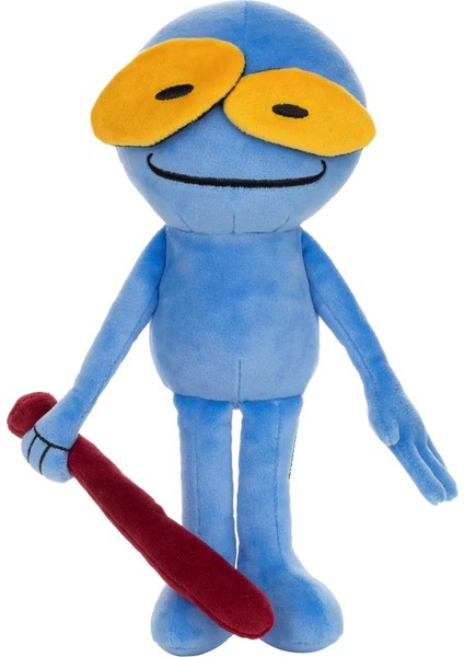 18CM The Blue Guy Mavi Giysiler Peluş Oyuncak Oyunu Çevreleyen Peluş (Yurt Dışından)