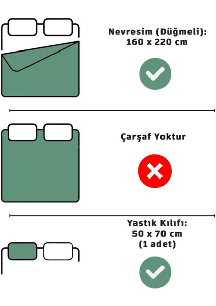 Tek Kişilik Nevresim Seti - Gül Kurusu Saten (Çarşafsız)