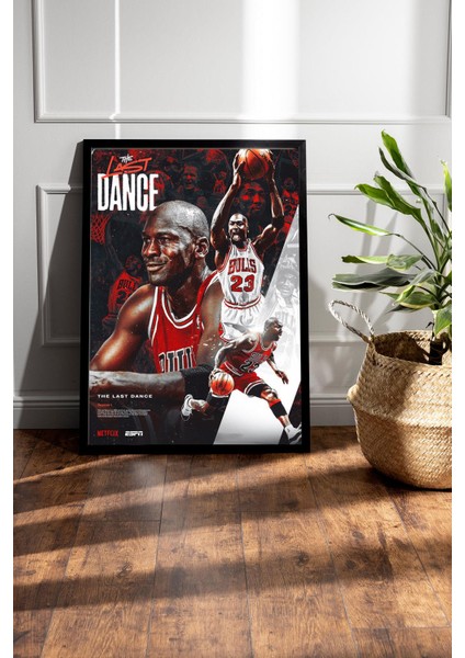 Michael Jordan Çerçeveli Tablo - The Last Dance Posteri Tablo