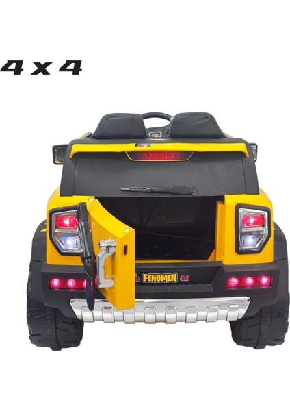 Pandamkee Akülü Araba 4x4 Uzaktan Kumandalı 12 Volt Fenomen Gt Deri Koltuk fiyatları