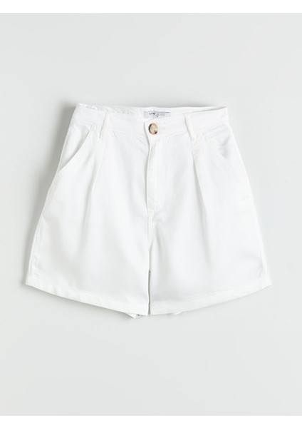 Yeni Sezon Loose Fit Pileli Jean Sort Etek - S5KC65Z8 indirimleri