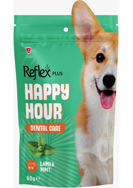 Happy Hour Dental Care Ağız ve Diş Bakımı Için Destekleyici Köpek Ödül Maması 3lü Fırsat 3X60GR fiyatları