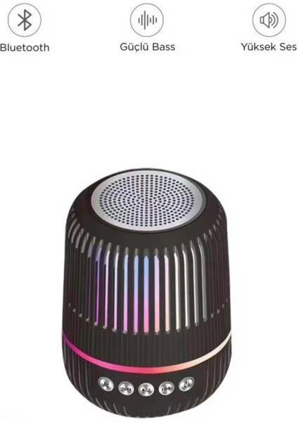Everton RT-321 Siyah Kablosuz Taşınabilir Rgb Işıklı Bluetooth Hoparlör Speaker indirimleri