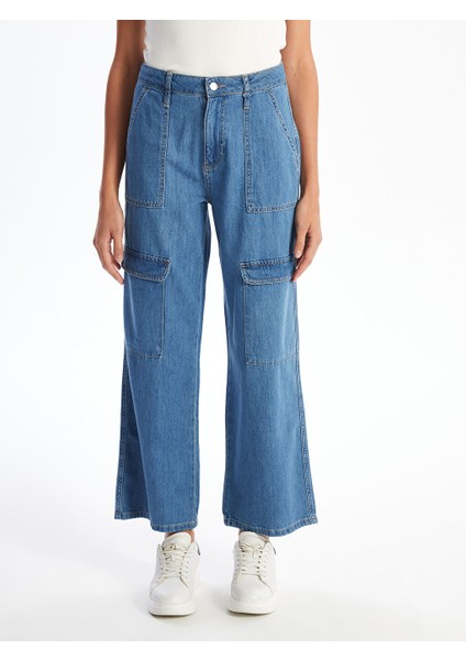 Yeni Sezon Wideleg Kadin Kargo Jean Pantolon - S5HI92Z8 fiyatları