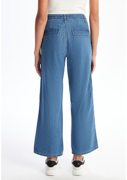 Yeni Sezon Wideleg Kadin Kargo Jean Pantolon - S5HI92Z8 fırsatları