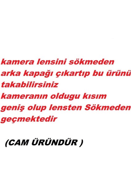 - iPhone 12 Pro Max Arka Pil Batarya Kapağı - Cam Kapak Geniş Lens Deliği - Gold modelleri