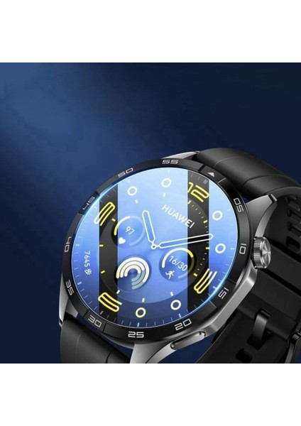 Huawei Watch Gt3 Pro 46MM Uyumlu Kolay Kurulum Aparatlı Temperli Cam Ekran Koruyucu indirimleri