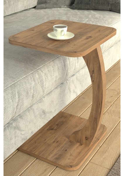 C Sehpa Koltuk Sehpası Yan Sehpa Zigon Sehpa Servis Sehpası Dikdörtgen Beyaz modelleri