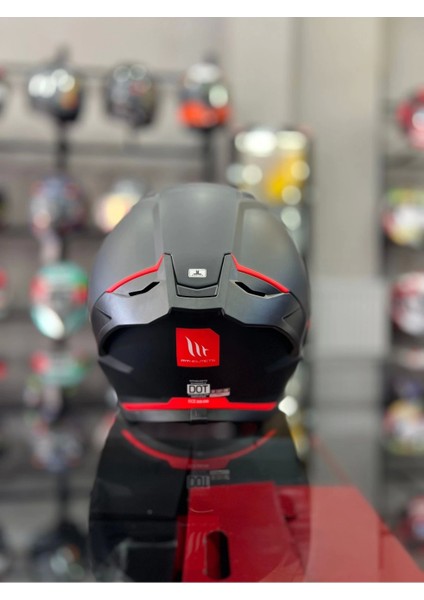 Helmets Stinger 2 Mat Siyah Şeffaf Vizörlü indirimleri