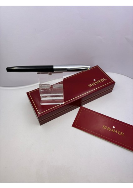 Yarı Krom Dolmakalem siyah