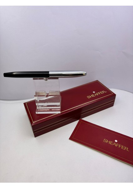 Yarı Krom Dolmakalem siyah