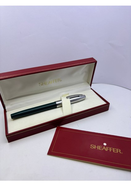 Sheffer Yarı Krom Dolmakalem Yeşil fırsatları