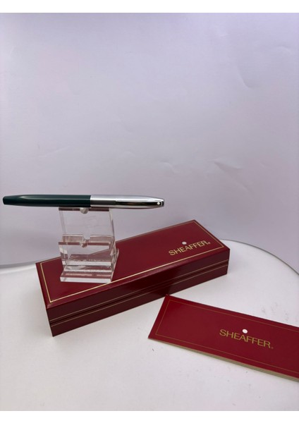 Sheffer Yarı Krom Dolmakalem Yeşil