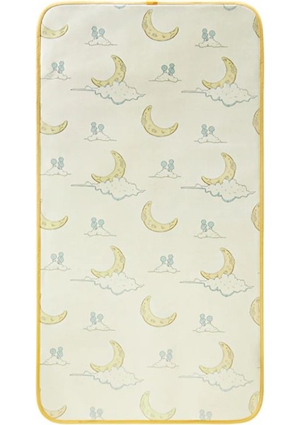 Moon Sarı Serinletici Ipek Uyku Matı 60X40X1 cm