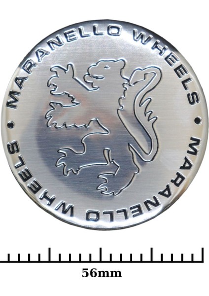 Jant Göbek Arma Ithal Metal Sticker Maranello Dizayn fiyatları
