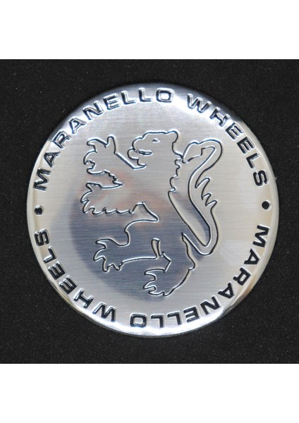 Jant Göbek Arma Ithal Metal Sticker Maranello Dizayn fırsatları