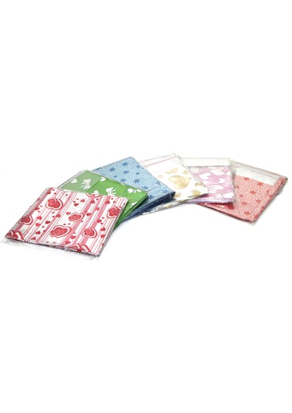 Metalize Desenli 10*15 cm 5 Paket - 500 Adet Jelatin Poşet fiyatları