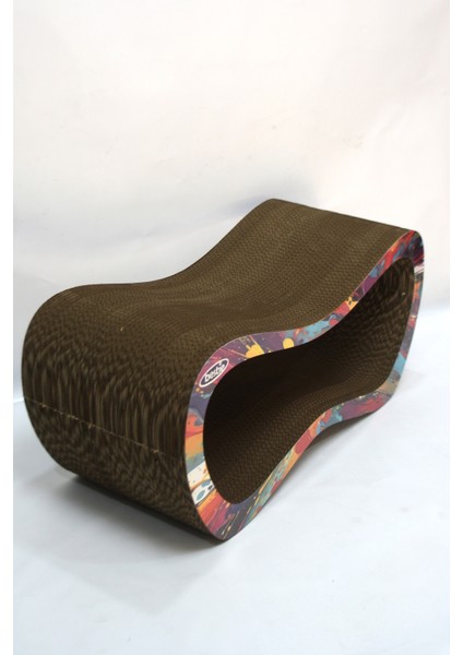 Kedi Tırmalama Kanepesi Karton Kedi Tırmalama Yatay Tırmalama- Large (59X24X26 Cm)- Çok Renkli fiyatları