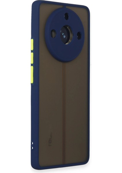 Realme 11 Pro Kılıf Montreal Silikon Kapak - Lacivert Mrayd