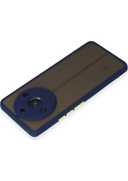 Realme 11 Pro Kılıf Montreal Silikon Kapak - Lacivert Mrayd
