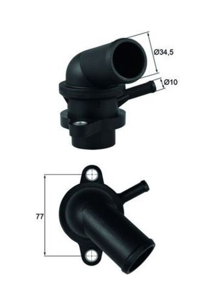 Mahle-Knecht-Behr TI24087D Termostat Thermostat. Integral