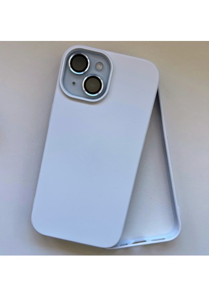 iPhone 15 Uyumlu Lansman İçi Kadife Esnek Soft Silikon Kılıf