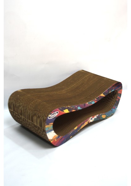 Kedi Tırmalama Kanepesi Karton Kedi Tırmalama Yatay Tırmalama- Medium (51X24X17 Cm)- Çok Renkli fiyatları