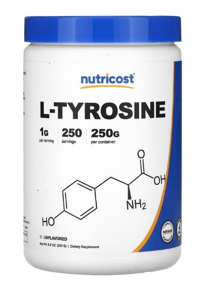 L-Tyrosine, Unflavored, 8.8 Oz (250 G)