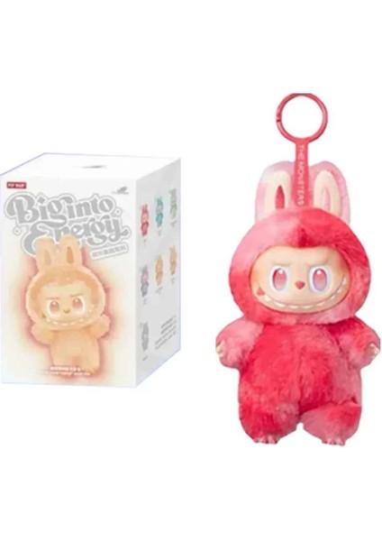 Labubu Have A Seat, Sevimli Canavarlar Labubu Rengarenk Peluş Oyuncak Anahtarlık Moda Çanta 17 cm