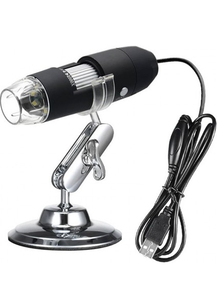 USB 2.0 Kablolu El Tipi Dijital Mikroskop 8 Ledli Endoskop Kamera