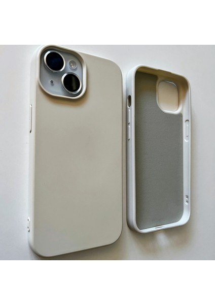 iPhone 15 Uyumlu Lansman İçi Kadife Esnek Soft Silikon Kılıf fiyatları