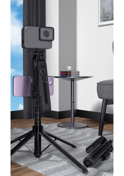 C12 Otomatik Yüz Takip Sistemli Çok Amaçlı Bluetooth Kumandalı 180CM Akıllı Tripod + Selfie Çubuğu modelleri